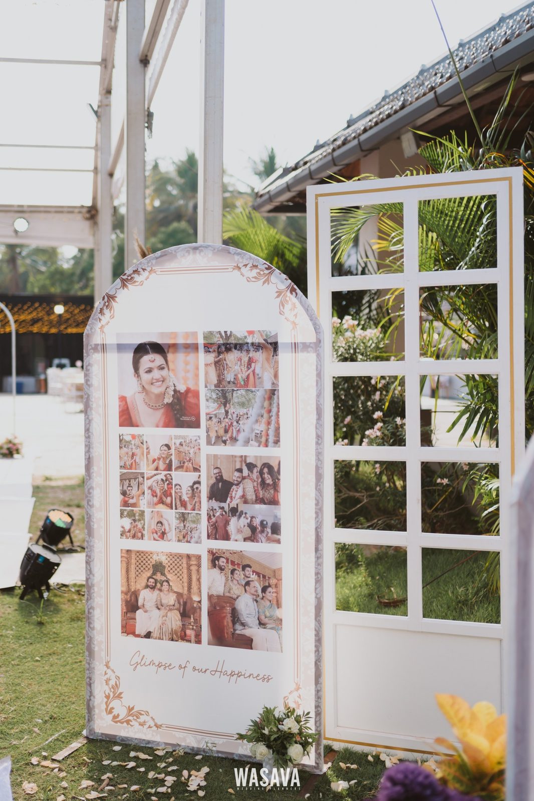Memory Window Installation — stage & decor by Wasava Wedding Planners at Burnacherry, Kannur, Kannur, Kerala